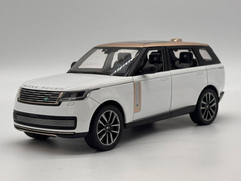 Automachetă Land Rover Range Rover Sport din Metal, 1:24, Funcție Pull-Back, Uși, Capotă și Portbagaj Deschizătoare, Lumină și Sunet, 22cm [10]