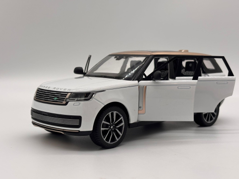 Automachetă Land Rover Range Rover Sport din Metal, 1:24, Funcție Pull-Back, Uși, Capotă și Portbagaj Deschizătoare, Lumină și Sunet, 22cm [15]