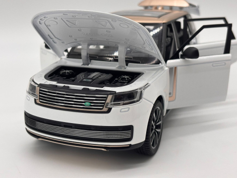 Automachetă Land Rover Range Rover Sport din Metal, 1:24, Funcție Pull-Back, Uși, Capotă și Portbagaj Deschizătoare, Lumină și Sunet, 22cm [7]