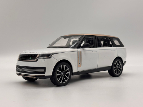 Automachetă Land Rover Range Rover Sport din Metal, 1:24, Funcție Pull-Back, Uși, Capotă și Portbagaj Deschizătoare, Lumină și Sunet, 22cm [14]