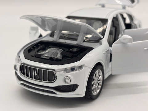 Automacheta Maserati Levante, din Metal, 15 cm – Cu Funcție Pull-Back, Sunete, Lumini și Elemente Mobile [6]