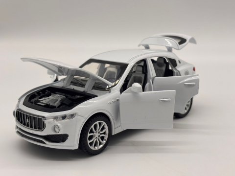 Automacheta Maserati Levante, din Metal, 15 cm – Cu Funcție Pull-Back, Sunete, Lumini și Elemente Mobile [3]