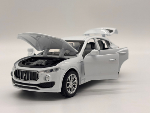Automacheta Maserati Levante, din Metal, 15 cm – Cu Funcție Pull-Back, Sunete, Lumini și Elemente Mobile [15]