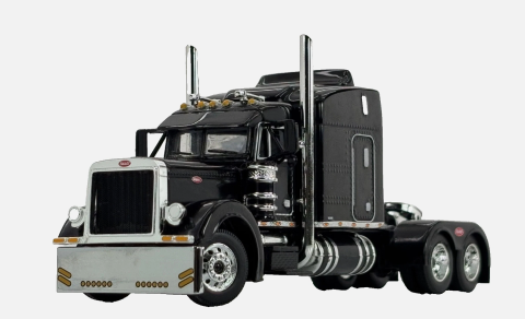 Automachete - Automachetă TIR American, 16.5 cm, Funcție Pull-Back, Lumină și Sunet Realist de Claxon