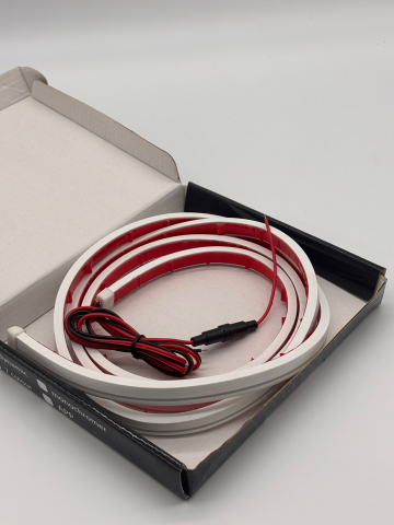 Banda LED Auto pentru Grilă Frontală – 180 cm, Rezistentă la Apă, Alb Rece – Upgrade Vizual pentru Mașina Ta [10]