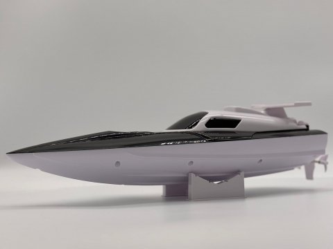 Salupa cu Telecomanda 2.4GHz – 34 cm, Viteză Variabilă, Funcții Complete, Baterie Reîncărcabilă 3.7V [5]