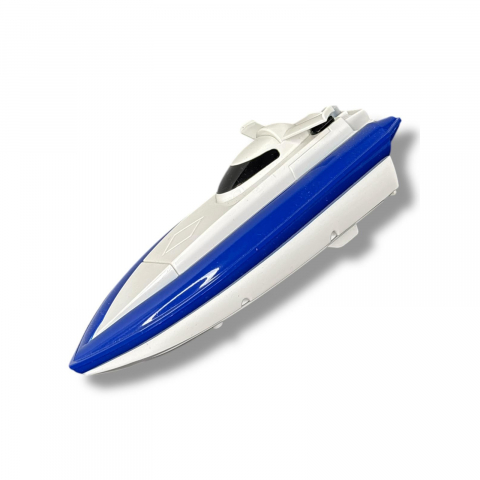 Barca de Viteza cu Telecomanda, Rezistenta la Apa, 20 cm, Propulsie cu Elice pentru Curse de Mare Viteza - Galben [4]
