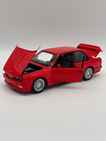 Automacheta BMW M3 E30 "Rechin", din Metal, cu Sunete, Lumini, Elemente Mobile, 20 cm [10]