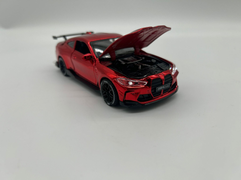 Automacheta BMW M4 Coupe G82, 15.5 cm, Pull-Back, Lumină, Sunet și Elemente Mobile (Uși, Portbagaj, Capotă) [8]