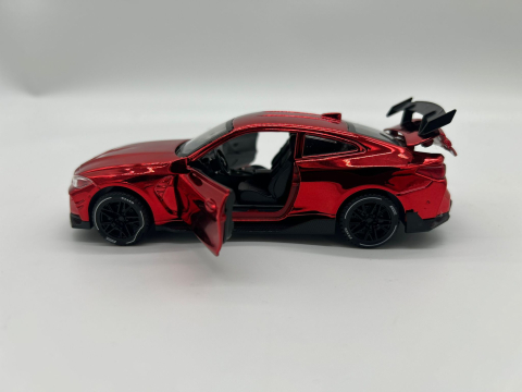 Automacheta BMW M4 Coupe G82, 15.5 cm, Pull-Back, Lumină, Sunet și Elemente Mobile (Uși, Portbagaj, Capotă) [10]