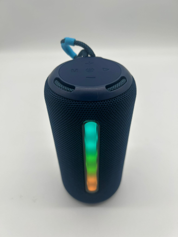 Boxă Portabilă Bluetooth cu Lumină RGB, Sunet Premium, 17 cm, Playtime 3h, Type-C, USB și TF [13]