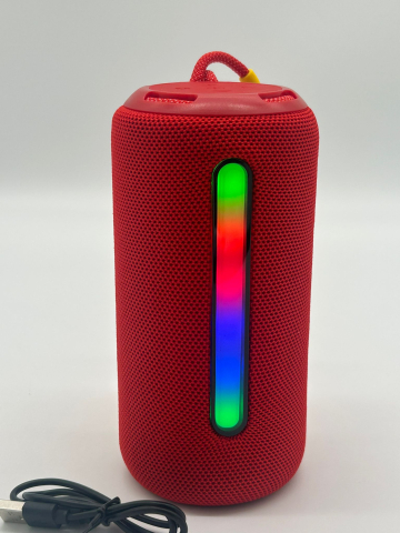 Boxă Portabilă Bluetooth cu Lumină RGB, Sunet Premium, 17 cm, Playtime 3h, Type-C, USB și TF [1]