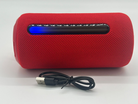 Boxă Portabilă Bluetooth cu Lumină RGB, Sunet Premium, 17 cm, Playtime 3h, Type-C, USB și TF [6]