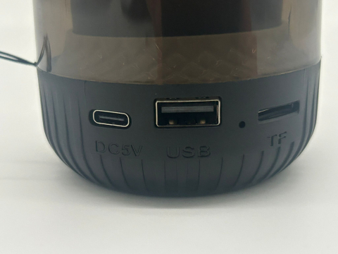 Boxă Portabilă Bluetooth Mini, 9 cm, Calitate Audio Premium, Lumini RGB, Playtime 3h, USB, TF [6]