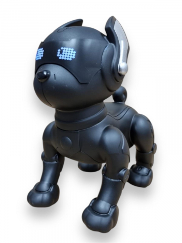 Boxa Portabila Catelus Robot, Calitate Audio Premium, cu Bluetooth, MP3, USB, Card TF, U Disk, Radio FM, HIFI Stereo - Negru [5]
