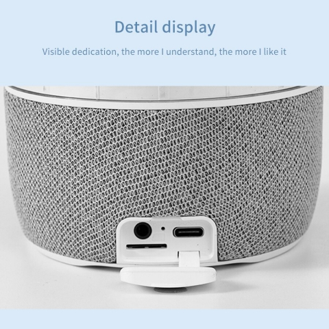 Boxă Portabilă Jellyfish S+. Bluetooth, Lumini Ambientale Colorate, TF Card & Audio Input [9]