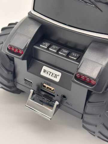 Boxă Portabilă Tractor WS-560 – Bluetooth, Calitate Audio Premium Bluetooth, FM, TWS, Handsfree, Selfie, USB [2]