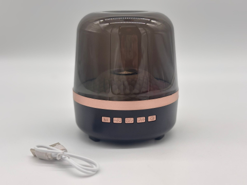 Boxa Transparentă RGB Portabilă, 12 cm, Bluetooth, USB, AUX, TF, DC5V, Cu Cablu Încărcare Inclus [9]