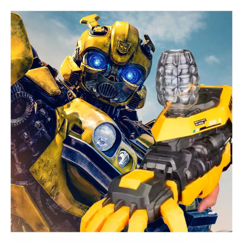 Brat Cyborg cu Bile cu Gel de Apa si Laser, Ochelari de Protectie – Reincarcabil, Compatibil cu Bile Universale de 7-8 mm [3]