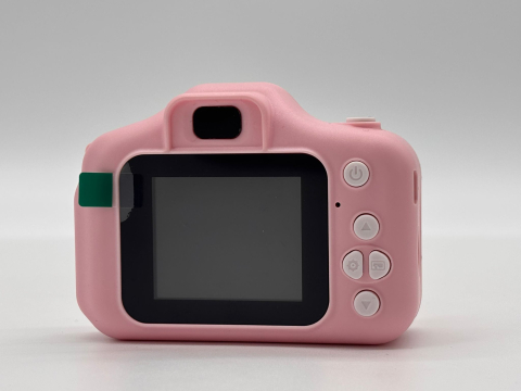 Cameră Foto Digitală pentru Copii, cu Husă Detasabilă, Suport Micro Card SD,Cablu USB și Agățătoare Tip Breloc, Jocuri Snake și Tetris, Funcție Selfie, Muzică și Fotografiere [11]