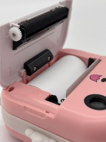 Camera Foto Digitala pentru Copii cu imprimare instant – Ecran HD, Filmare, Jocuri, Cablu Tip C, Curea și 3 Role incluse [5]