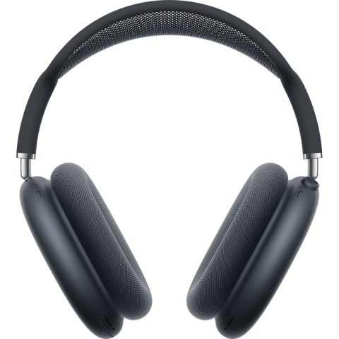 Casti Wireless - Casti Tip AirPods Max Wireless Over-Ear cu Bluetooth si Microfon, USB-C, Jack Inclus, Sunet Premium, Autonomie 6h, Husa Inclusa, Gri