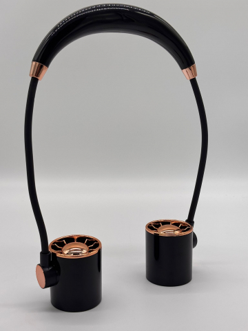 Ventilator Portabil Tip Cască – Răcire Eficientă 360°, 3 Viteze, Acumulator Inclus, Reglabil până la 65 cm [7]