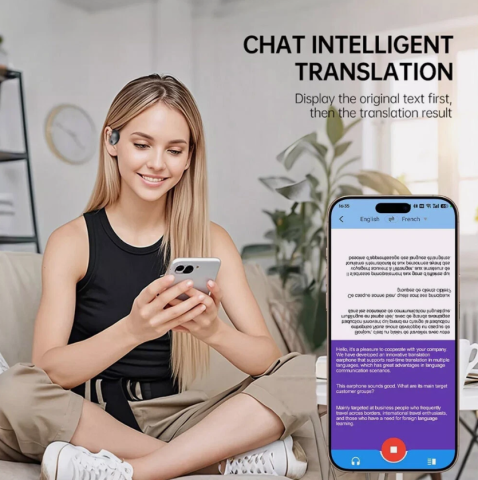 Căști Wireless Bluetooth 5.4 Sport, Rezistente la Apă și Transpirație, 22h Autonomie, Latență Scăzută, Microfon HD, Control Tactil [5]