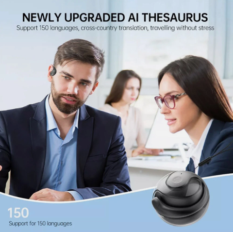 Căști Wireless Bluetooth 5.4 Sport, Rezistente la Apă și Transpirație, 22h Autonomie, Latență Scăzută, Microfon HD, Control Tactil [8]