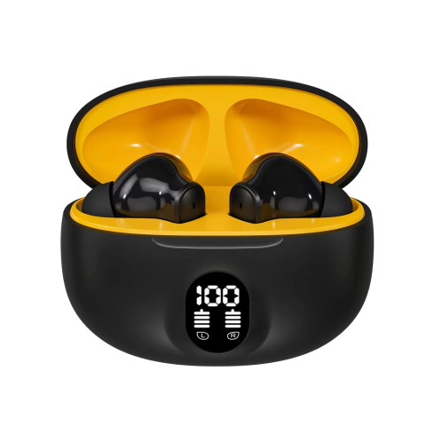 Casti wireless cu izolare a zgomotului, In-ear Bluetooth, Casti Wireless Audio, Fara fir, Afisaj Digital, Casti Bluetooth 5.4, Autonomie Bluetooth 42 ore, Microfon Audio HD, Control touch, Latenta Wir [2]