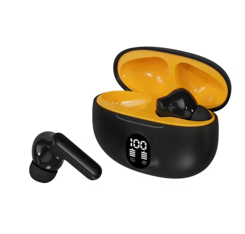 Casti wireless cu izolare a zgomotului, In-ear Bluetooth, Casti Wireless Audio, Fara fir, Afisaj Digital, Casti Bluetooth 5.4, Autonomie Bluetooth 42 ore, Microfon Audio HD, Control touch, Latenta Wir [1]