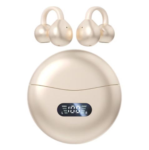 Casti Wireless Tip Huawei FreeClip Earbud, Bluetooth, Open-ear, Microfon, Afisaj Digital, Compatibile iPhone, Samsung, Huawei [0]