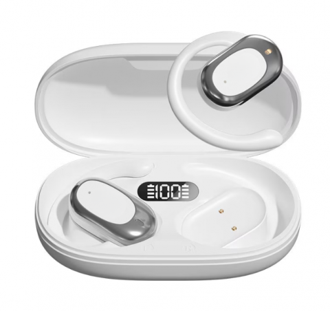 Casti Wireless - Căști Wireless X97 Sport – Bluetooth 5.49, 9h Autonomie, Calitate Audio Premium, Mod Dual, Confort Maxim, Carcasa cu Display LED