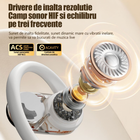 Căști Wireless X97 Sport – Bluetooth 5.49, 9h Autonomie, Calitate Audio Premium, Mod Dual, Confort Maxim, Carcasa cu Display LED [2]