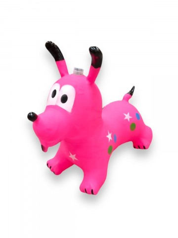 Catel Gonflabil Pluto, din Cauciuc, cu Lumina si Muzica - Roz [1]