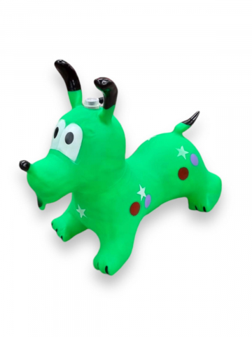 Catel Gonflabil Pluto, din Cauciuc, cu Lumina si Muzica - Verde [2]