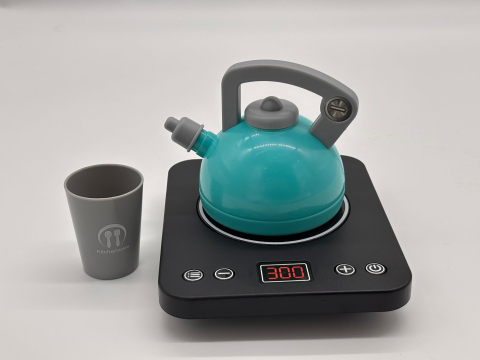 Set Ceainic cu Abur cu Lumini și Sunete, Pahărel si Plita Incluse [6]