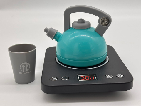 Set Ceainic cu Abur cu Lumini și Sunete, Pahărel si Plita Incluse [8]