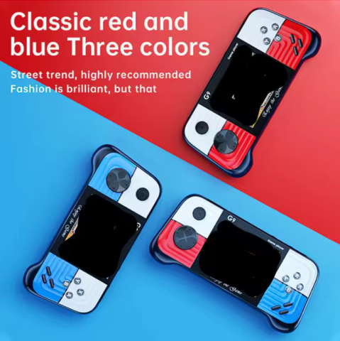 Consolă Retro Portabilă 2 Jucători, 666 Jocuri Incluse, Ecran 3.5", Conectare la TV, Controler Inclus – M&W HT-35 [1]