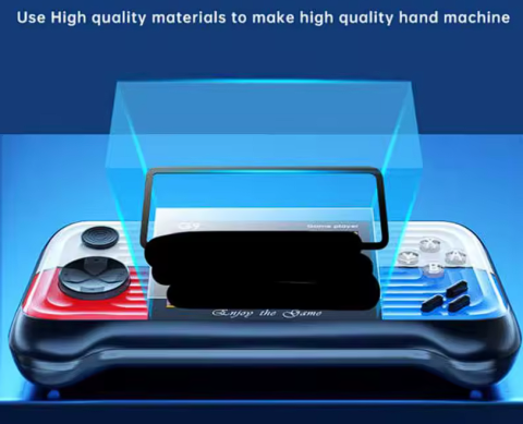 Consolă Retro Portabilă 2 Jucători, 666 Jocuri Incluse, Ecran 3.5", Conectare la TV, Controler Inclus – M&W HT-35 [4]