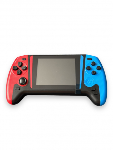 Consola de Jocuri Portabila - 500 Jocuri Clasice, Conectare la Televizor prin Cablu AV, Ecran Color HD, Baterie de Lunga Durata, Reincarcabila USB - Multicolor [1]