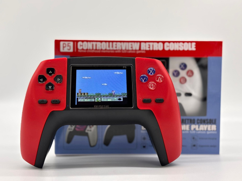 Consolă Retro Portabilă cu 520 Jocuri, Conectare TV prin Cablu AV, Ecran 7.5 cm, Baterie Li-Ion Reîncărcabilă, 1020 mAh [4]