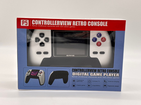 Consolă Retro Portabilă cu 520 Jocuri, Conectare TV prin Cablu AV, Ecran 7.5 cm, Baterie Li-Ion Reîncărcabilă, 1020 mAh [11]