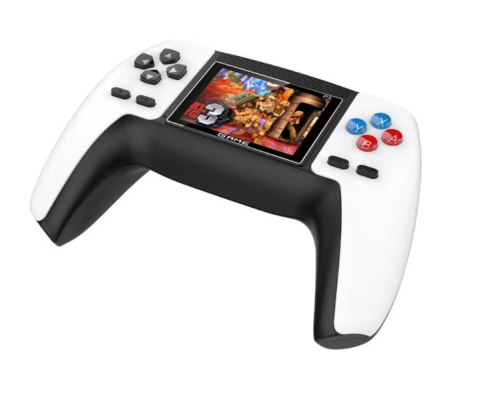 Consolă Retro Portabilă cu 520 Jocuri, Conectare TV prin Cablu AV, Ecran 7.5 cm, Baterie Li-Ion Reîncărcabilă, 1020 mAh [4]