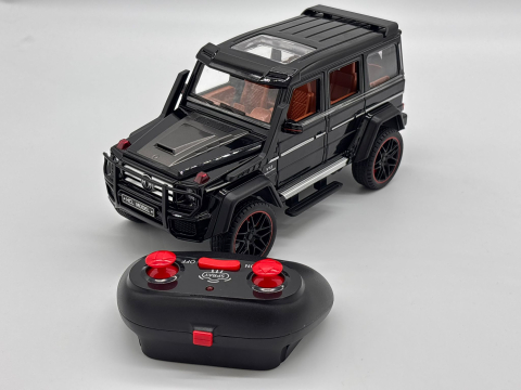 Mașină cu Telecomandă Mercedes G-Class din Metal, 23 cm, Fum, Uși Deschizătoare, Faruri, Acumulator, Control Complet 360° [4]