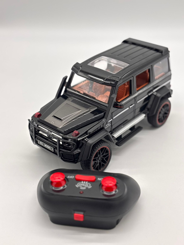 Mașină cu Telecomandă Mercedes G-Class din Metal, 23 cm, Fum, Uși Deschizătoare, Faruri, Acumulator, Control Complet 360° [9]