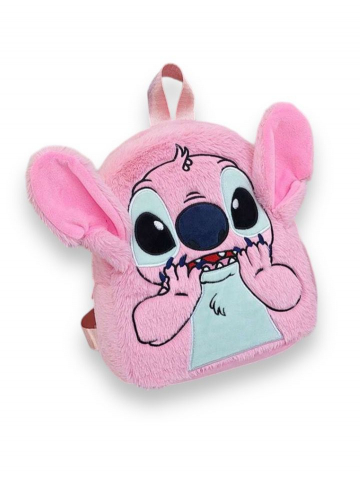 Toate Produsele - Ghiozdan Stitch din Plus, Roz, 34 x 28 cm