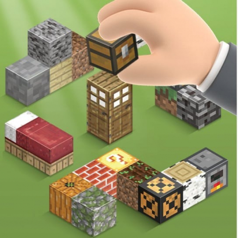 Set Cuburi Magnetice – 98 Piese, Dimensiune Cutie 20x15 cm, Cub 2x2 cm [7]