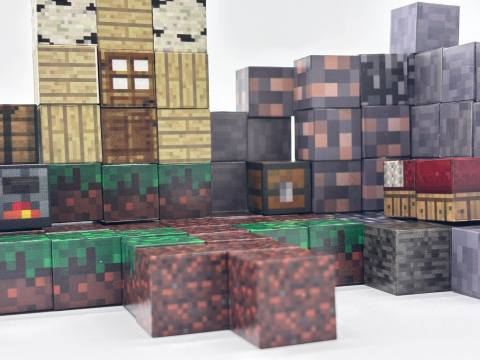 Set Cuburi Magnetice – 98 Piese, Dimensiune Cutie 20x15 cm, Cub 2x2 cm [13]