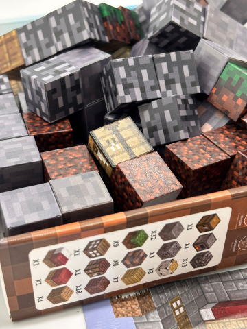 Set Cuburi Magnetice – 98 Piese, Dimensiune Cutie 20x15 cm, Cub 2x2 cm [3]